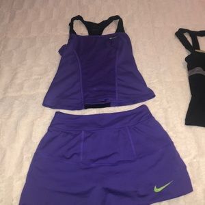 Nike Skirt and Shirt Tennis outfit set